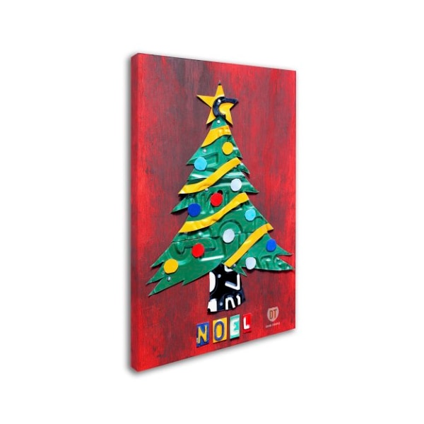 Design Turnpike 'Noel Christmas Tree' Canvas Art,30x47